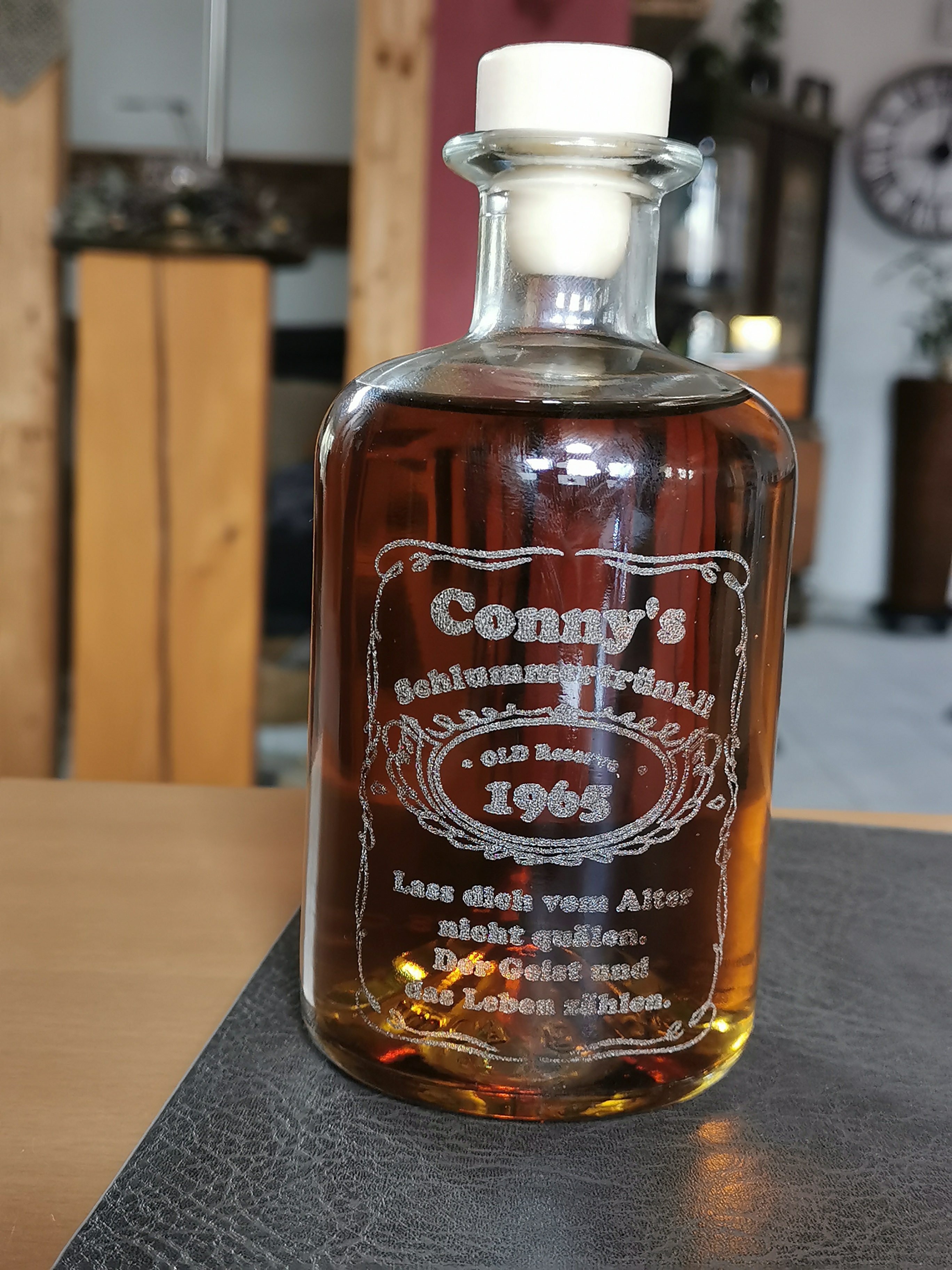 Personalisierte Flasche