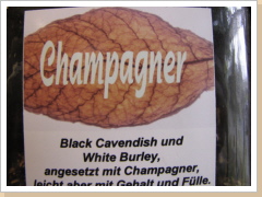 Pipe Tabak Champagner